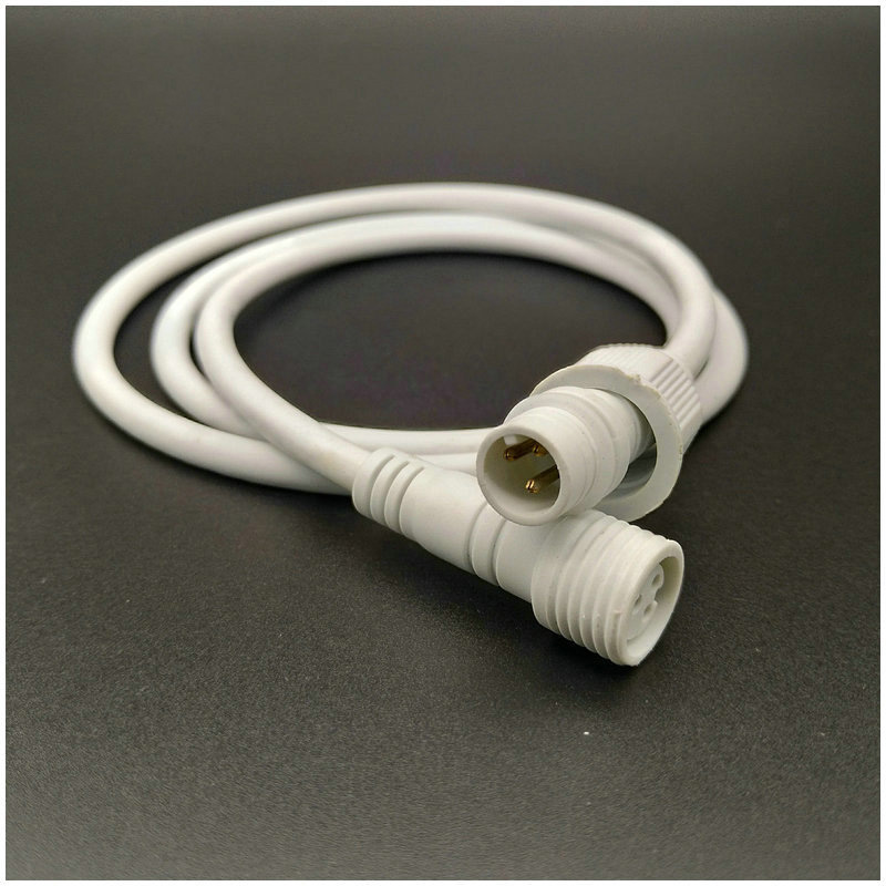 3PIN Waterproof Male And Female Plug Extension Wires Terminal No Welding Connector 3PIN Waterproof Male And Female Plug Extension Wires Terminal No Welding Connector